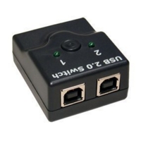 USB 2.0 Switch w/Manual Swtich