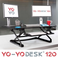 YO-YO Desk 120 Black NCA1758