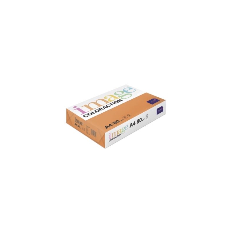 Coloraction Paper 80gsm A4 Deep Orange (Amsterdam) Pk500