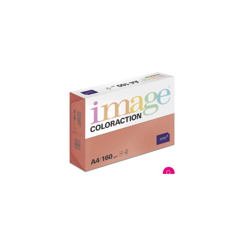 Coloraction Card 160gsm Deep Red (Chilie) A4 Pk250