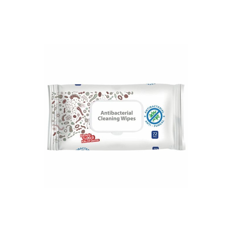 ValueX Antibacterial/Virucidal Wipes (Pack 72) - ABW72AG