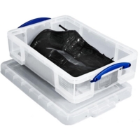Really Useful 24.5 Litre Storage Box (Clear)