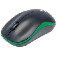 Manhattan Success Wireless Mouse, Black/Green