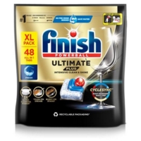 FINISH Ultimate Plus Intensive Clean & Shine Dishwasher Tablets Regular (Pack 48) - 3279171