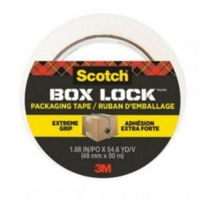 Scotch Box Lock Packaging Tape 3950 48 mm x 50 m Single Roll 7100263253