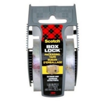 Scotch Box Lock Packaging Tape 195-EF 48 mm x 20.3 m (Pack 1 Roll with Dispenser) 7100263095