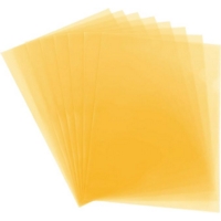 30 Pck - Orange A4 Cut Flush Plastic Folders.