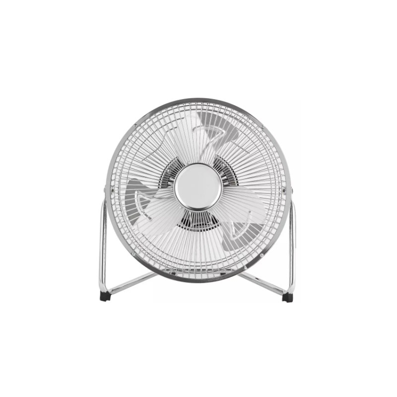 9" Chrome Tilting Desk Fan