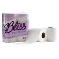 ValueX Luxury White Toilet Roll 3 Ply White (Pack 40) - BTQ3PLY4PACK