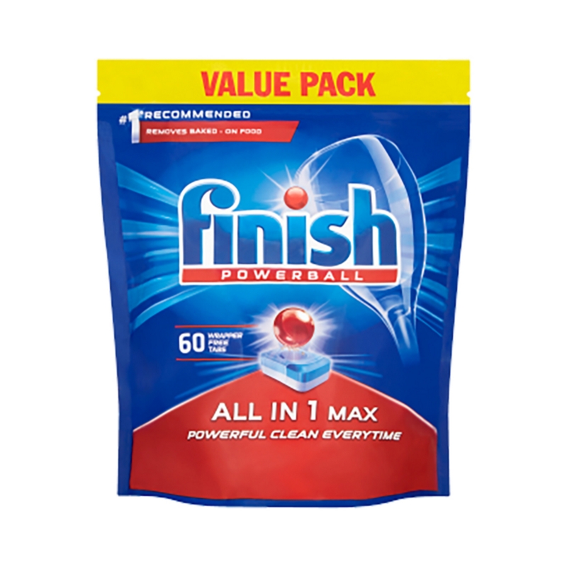 Finish Dishwasher Powerball Tablets All-in-1 Pack of 46