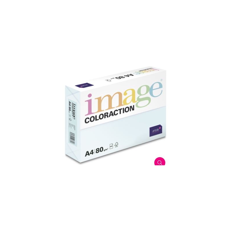 Coloraction Paper 80gsm Pale Blue (Lagoon) A4 Pk500