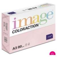 Coloraction Paper 80gsm Pale Pink (Tropic) A3 Pk500