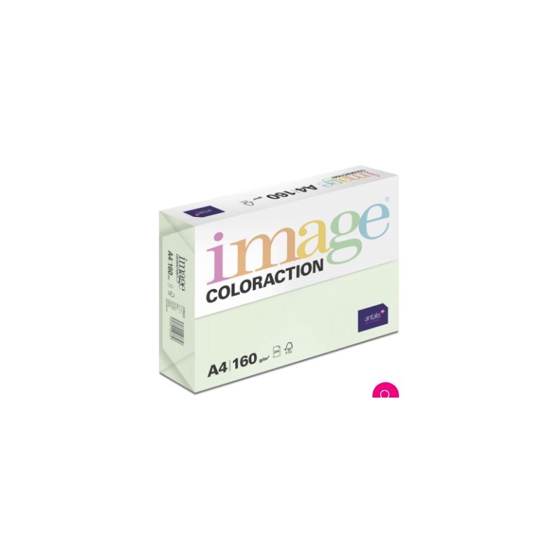 Coloraction Paper 160gsm Pale Green (Jungle) A4 Pk250