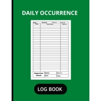 Daily Occurrence Book A4 Paperback