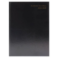 Academic Diary DPP A4 Black 2024-25