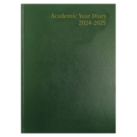 Academic Diary WTV A5 Green 2024-25