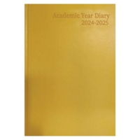 Academic Diary WTV A5 Yellow 2024-25