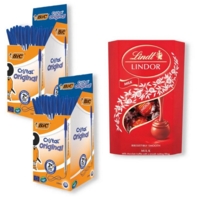 Offer of the Week:  BIC Medium Pens Blue PK100 with FREE Choc