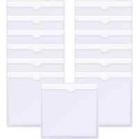 Car Permit Holder, Permit Hold Clear, self adhesive. Pk 13.