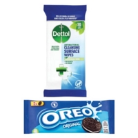 2Ca Dettol Wipes Get Oreo Bis FOC