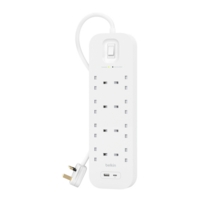 Belkin Connect 8 Gang 2m Surge Protector