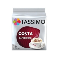 Tassimo Costa Cappuccino Coffee Capsule (pack8)
