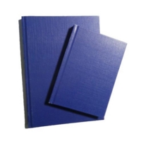 ValueX A5 Casebound Hard Cover Notebook Ruled 192 Pages Blue
