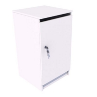 Confidential Container 500x500x900 white built
