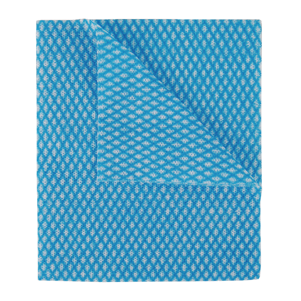 2Work Economy Cloth 420x350mm Blue (Pack of 50) 2W08168