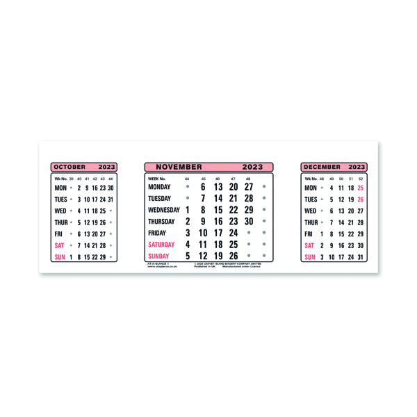At-A-Glance Calendar Refill 2023 - Robert Hall