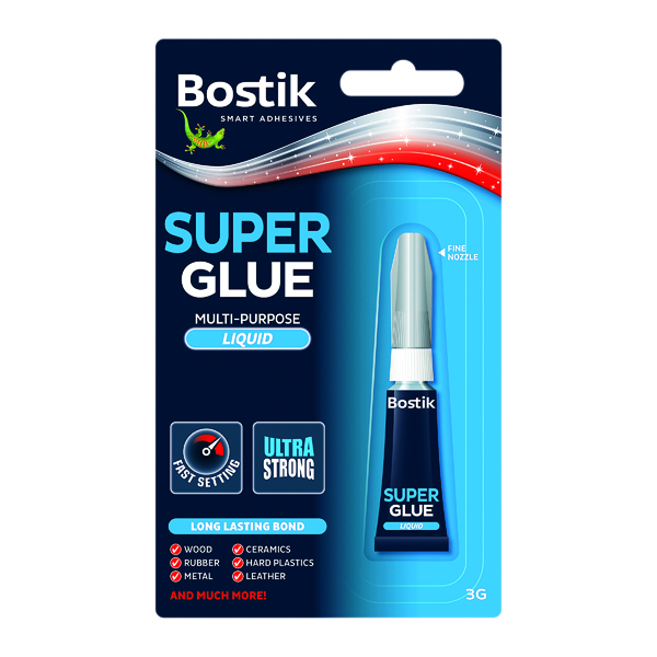 Bostik Super Glue 3g (12 Pack) 30813340