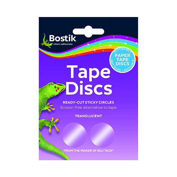 Bostik Tape Discs Clear (Pack of 1440) 30803764