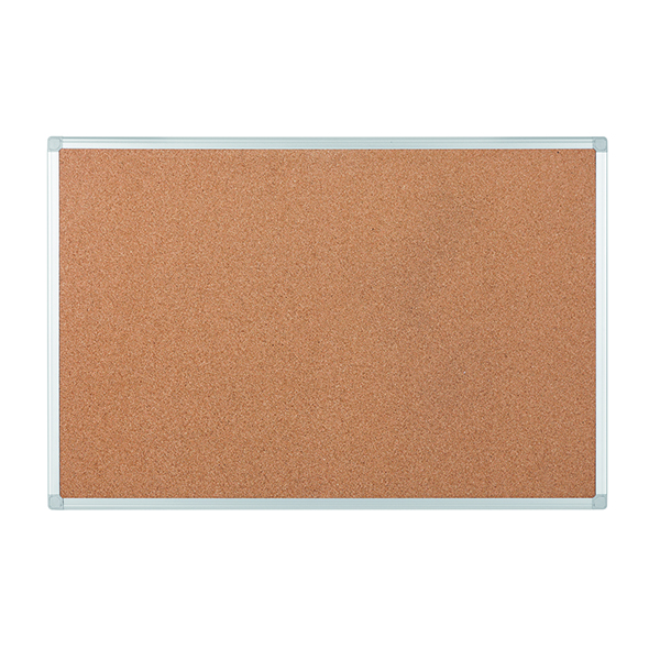 Bi-Office Earth-It Aluminium Frame Cork Board 900x600mm CA031790
