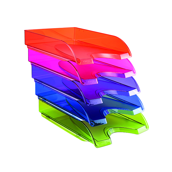Happy by CEP Letter Tray Multicoloured (5 Pack) 200+*5 Happy