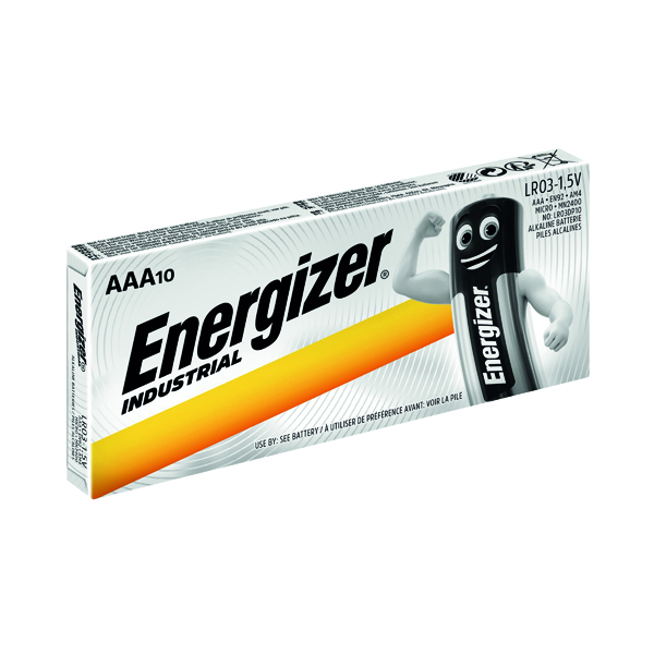 Energizer Industrial AAA Batteries (10 Pack) 636106