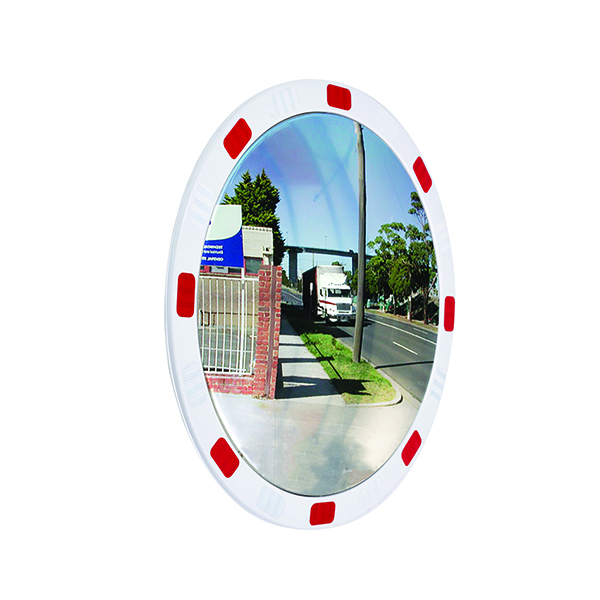 Premium Reflective Circular Traffic Mirror 600mm Diameter with Fixings TMRC60Z