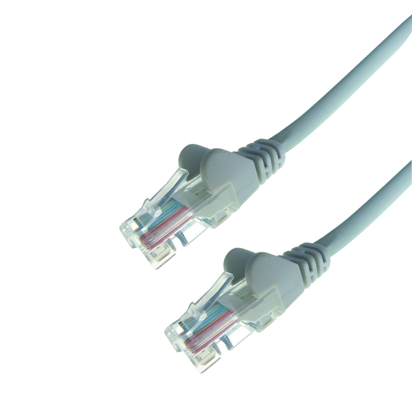 Connekt Gear Snagless Network Cable RJ45 Cat6 Grey 1m 31-0010G