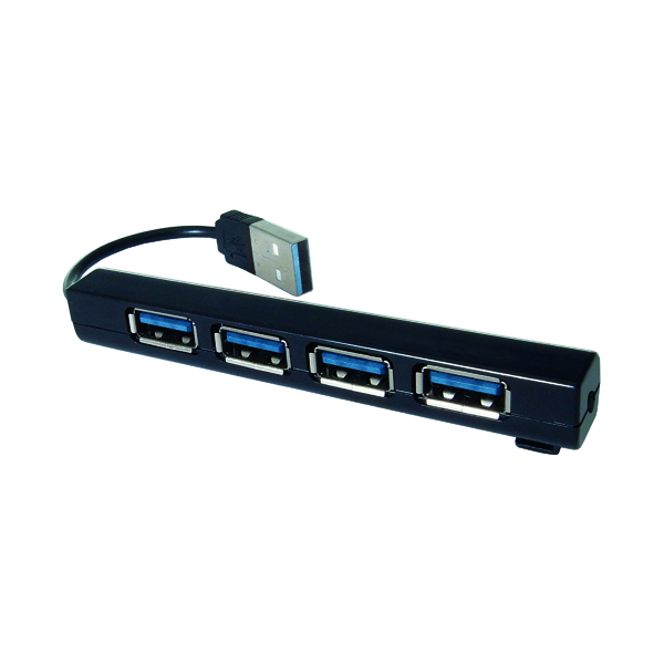 Connekt Gear USB V3 4 Port Cable Hub Bus Powered 25-0058