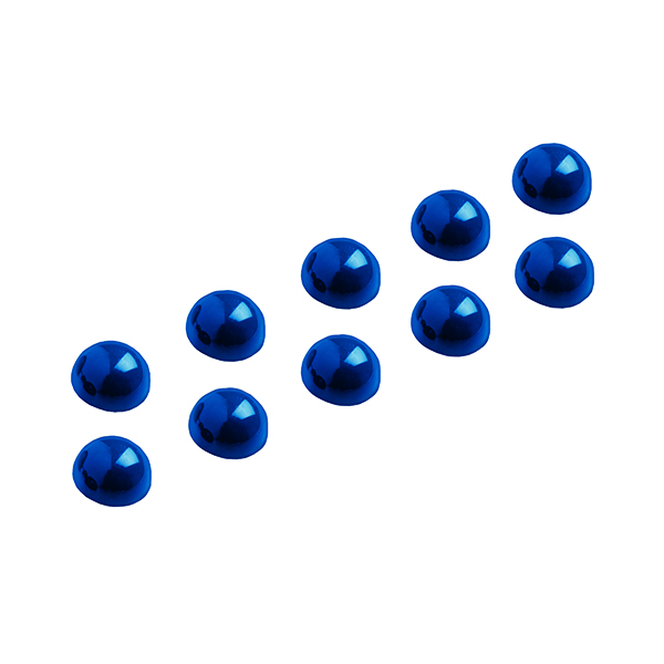 Maul Dome Magnet 30mm Blue (10 Pack) 6166035
