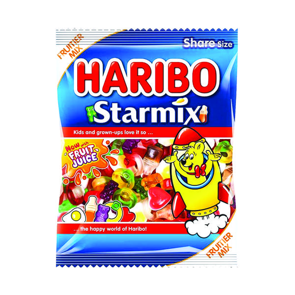 Haribo Starmix Sweets 160g Bag (12 Pack) 730730
