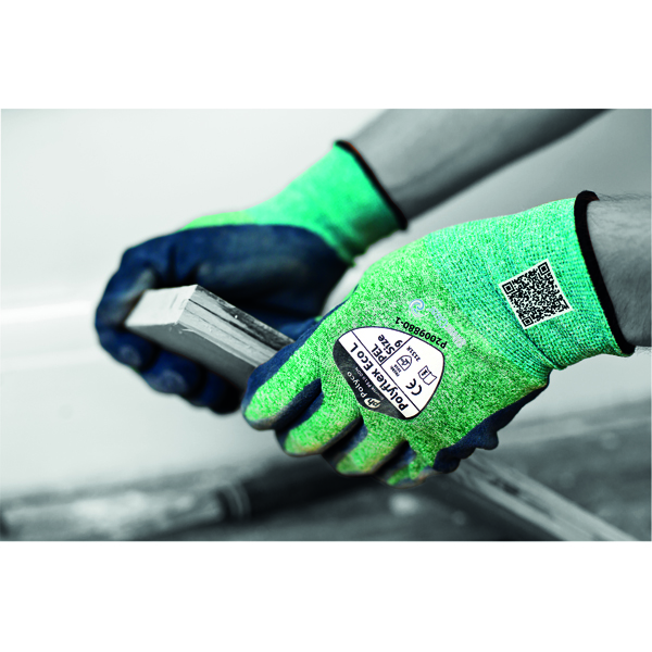 Polyflex Eco Latex Palm Coated Size 9 Gloves (10 Pack) PEL