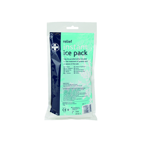 Reliance Medical Relief Instant Ice Pack 300 x 130mm (10 Pack) 710