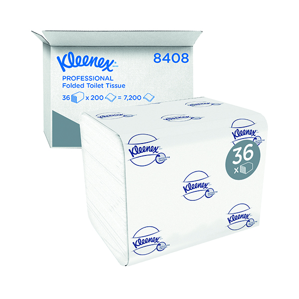 Kleenex Ultra Toilet Tissue 200 Sheet White (36 Pack) 8408