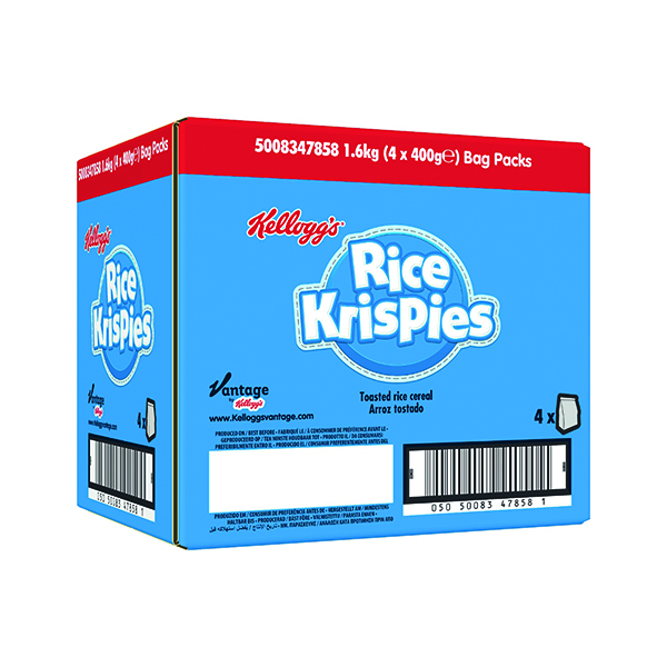 Kellogg's Rice Krispies 500g (Pack of 4) 5147858000