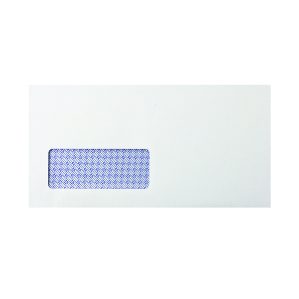 Q-Connect DL Envelope Window Self Seal 80gsm White (250 Pack) KF07557