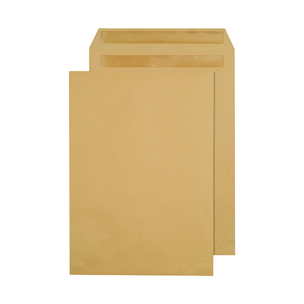 Q-Connect C4 Envelopes Pocket Self Seal 80gsm Manilla (250 Pack) 3470
