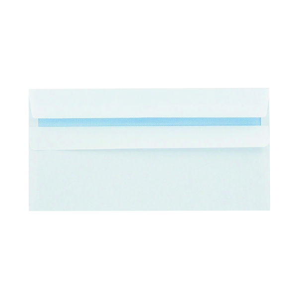 Q-Connect DL Envelopes Wallet Self Seal 100gsm White (Pack of 1000) 7137