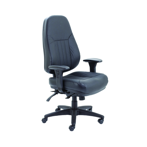 Avior Lucania High Back Task Chair 670x650x1090-1175mm Black KF74022