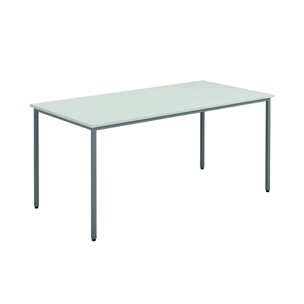Jemini Rectangular Multipurpose Table 1600x800x730mm White KF79026