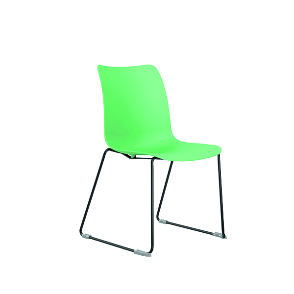 Jemini Flexi Skid Chair Green KF80396